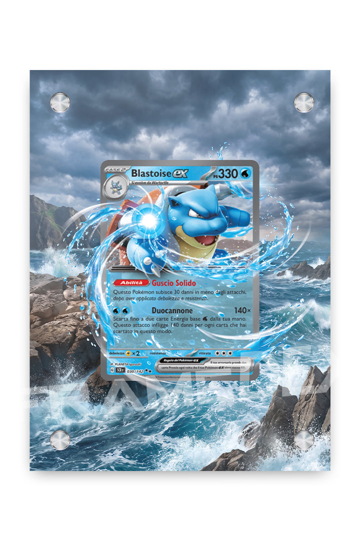 Blastoise Ex | Corona Astrale - Framedex