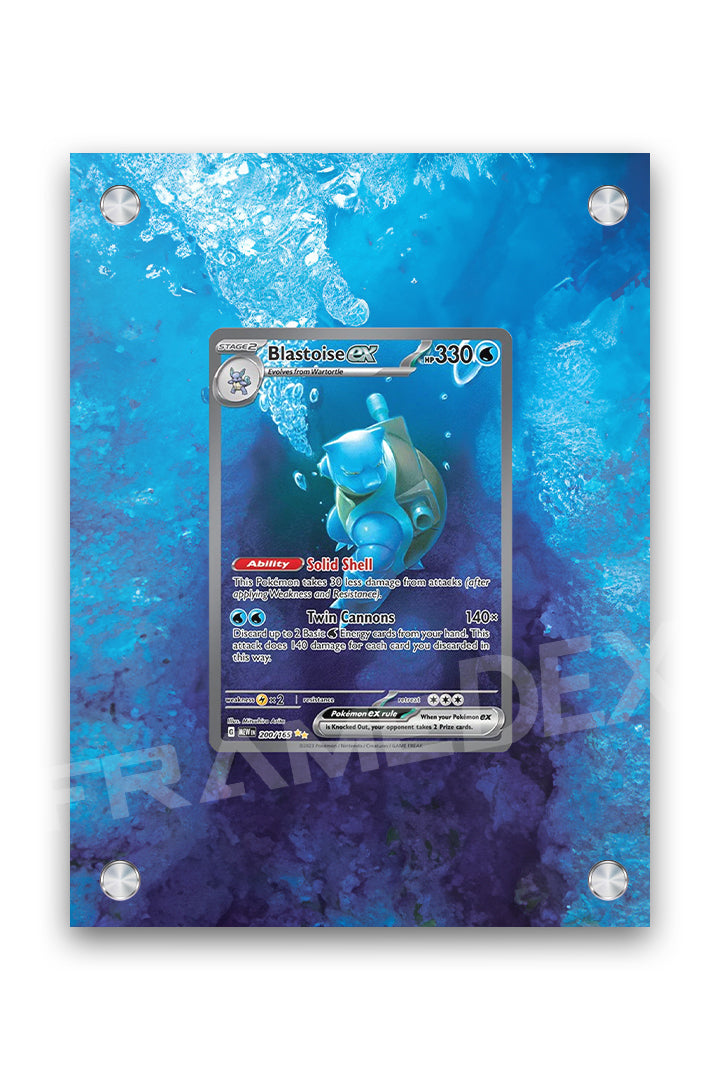 Blastoise EX | 151 - FrameDex