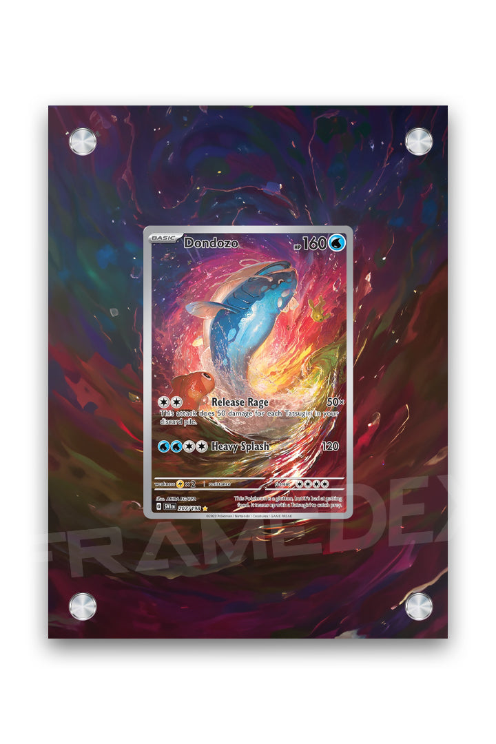 Dondozo | Scarlatto e Violetto - Framedex