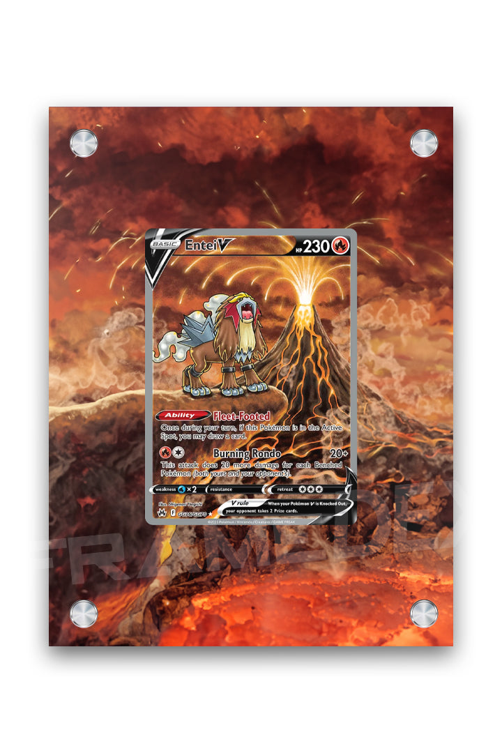 Entei V Galleria di Galar | Zenit Regale- Framedex