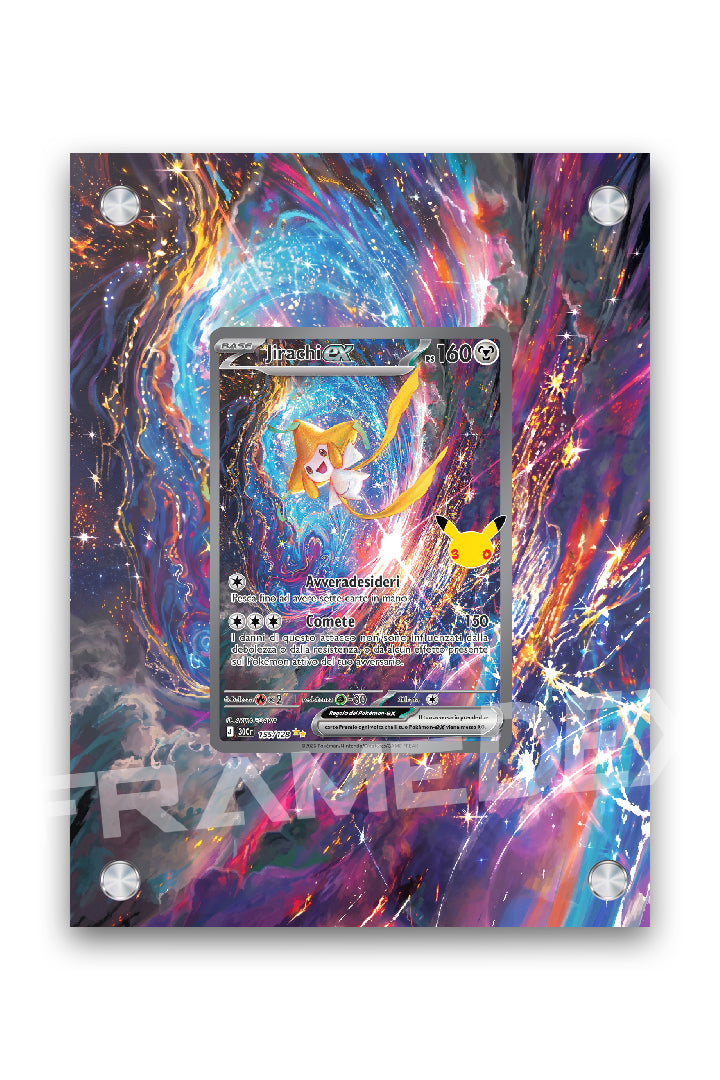 Jirachi Ex | 30° Anniversario - Framedex
