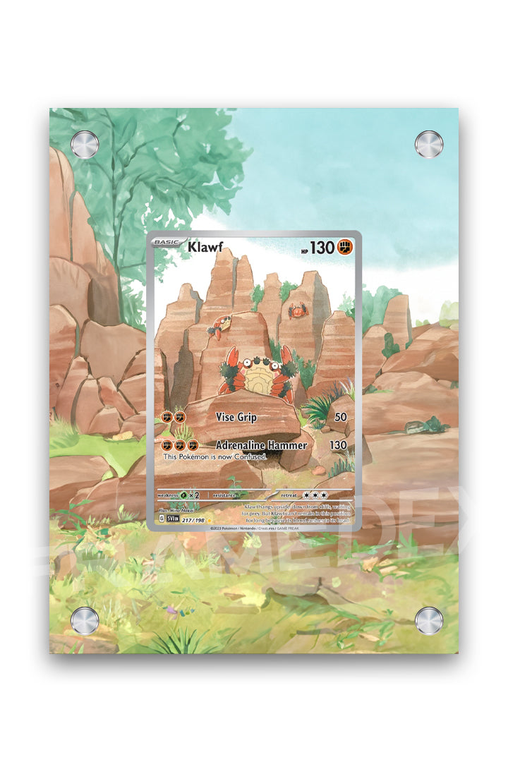 Klawf | Scarlatto e Violetto - Framedex