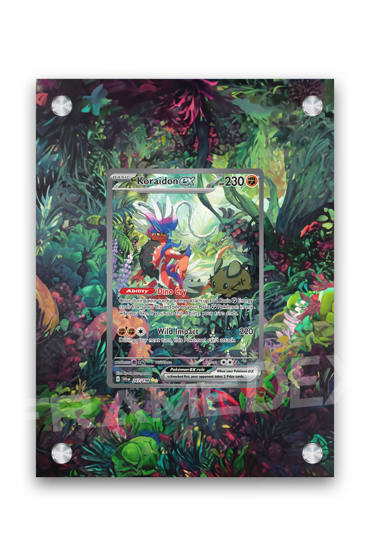 Koraidon | Scarlatto e Violetto - Framedex