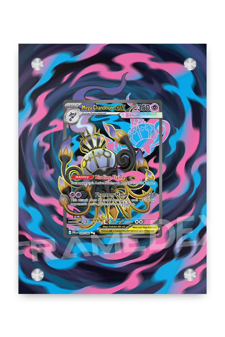 Mega Chandelure Ex | Buio Pesto - Framedex