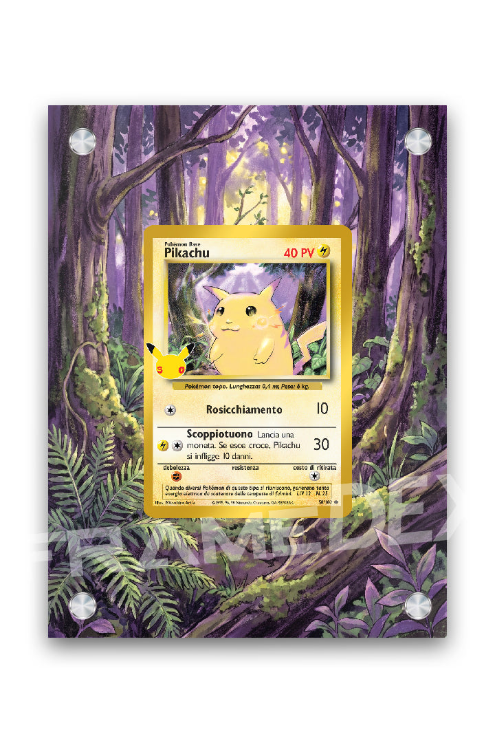 Pikachu | 30° Anniversario - Framedex