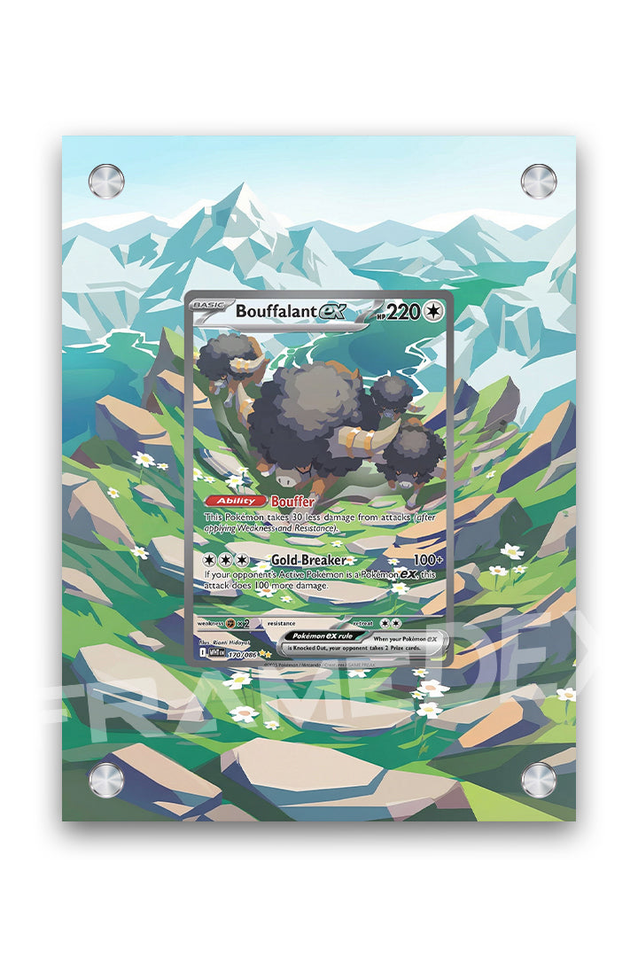 Bouffalant Ex | Fiamma Bianca - Framedex