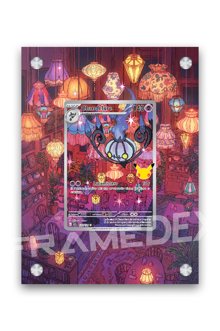 Chandelure | 30° Anniversario - Framedex