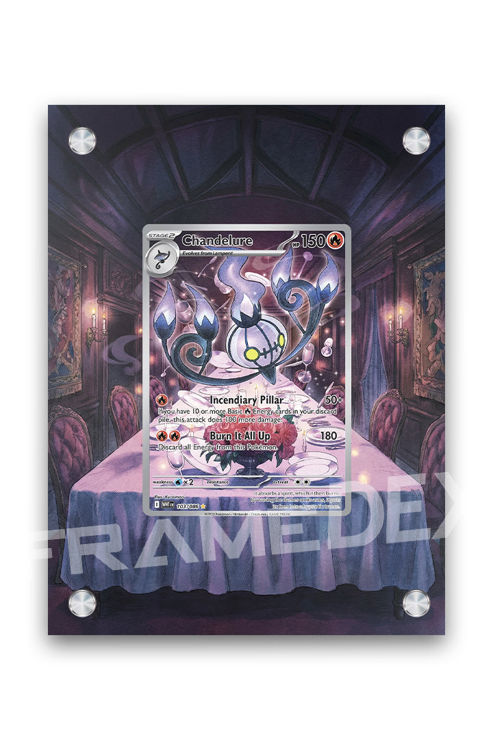 Chandelure | Fiamma Bianca - Framedex