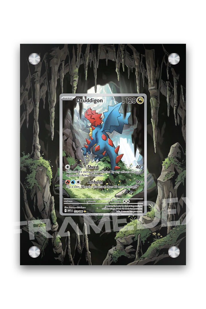 Druddigon | Fiamma Bianca - Framedex