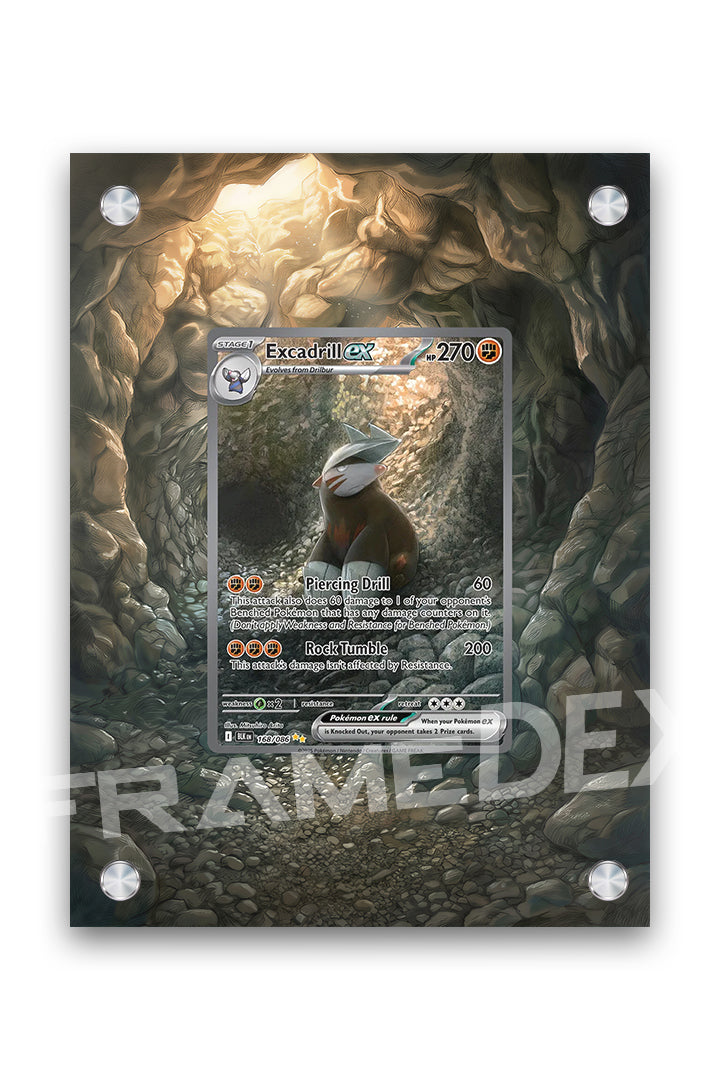 Excadrill Ex | Luce Nera - Framedex