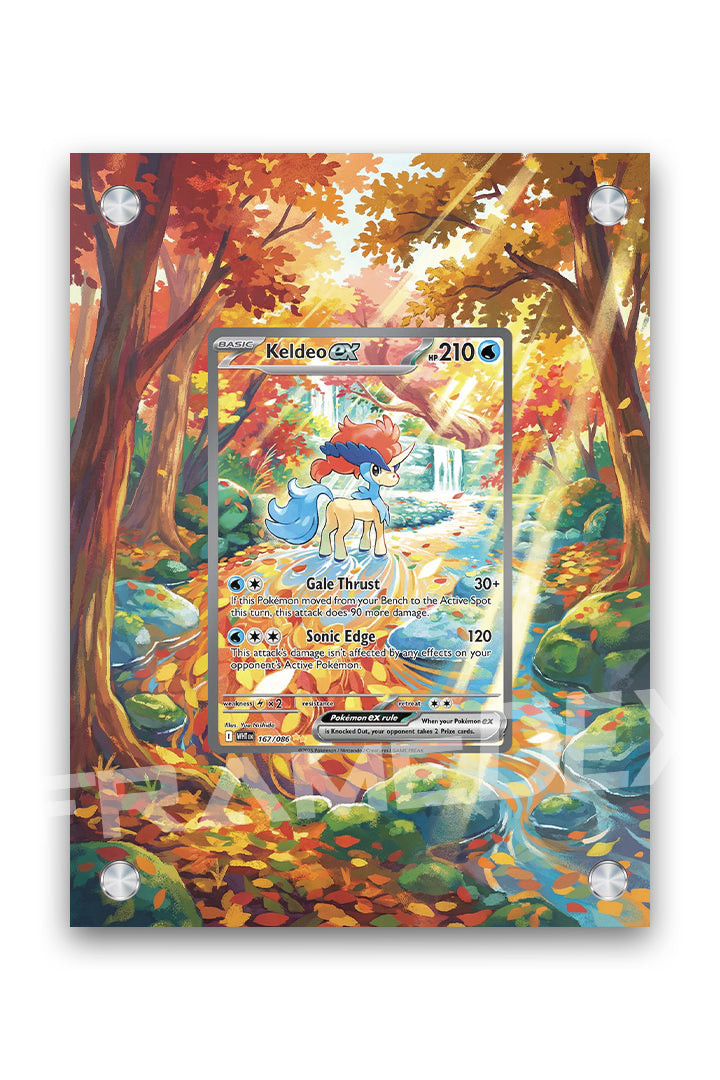 Keldeo Ex | Fiamma Bianca - Framedex