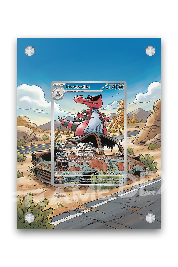 Krookodile | Luce Nera - Framedex