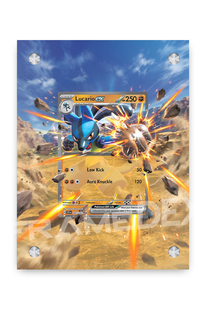 Lucario Ex | Corona Astrale - Framedex