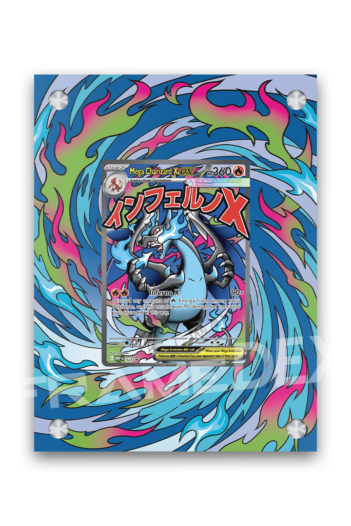 Mega Charizard X Ex Promo | Megaevoluzione - Framedex