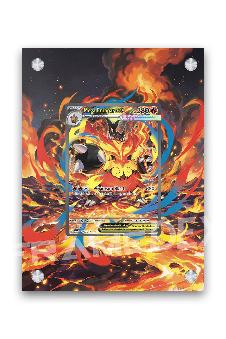 Mega Emboar Ex | Ascesa Eroica - Framedex