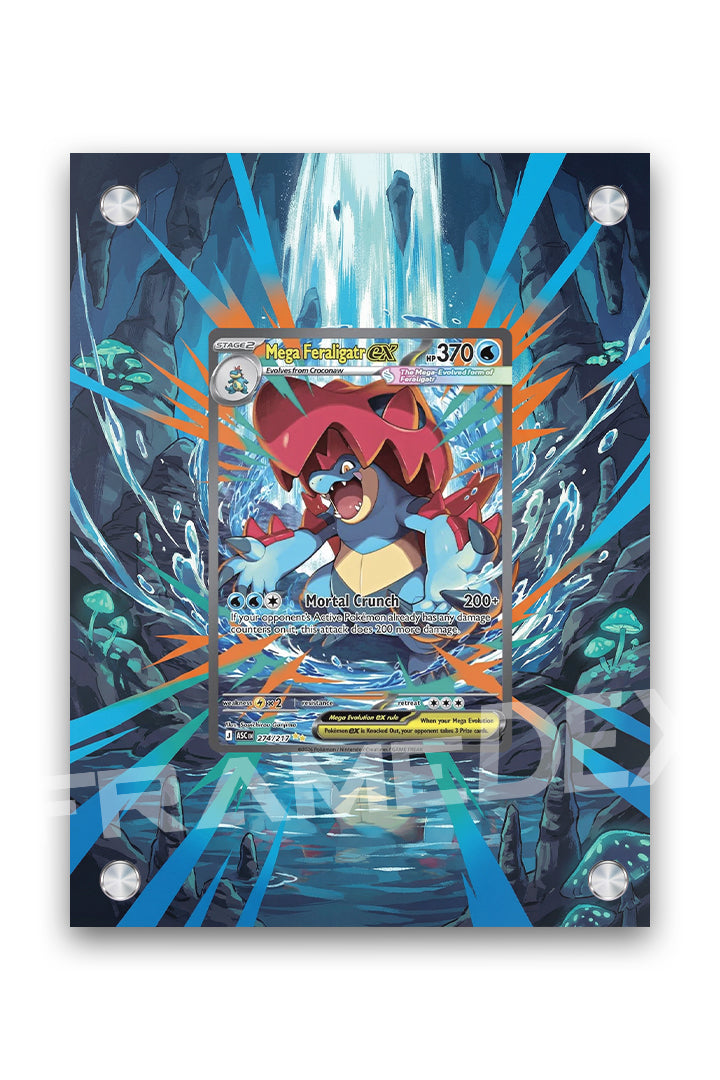 Mega Feraligatr Ex | Ascesa Eroica - Framedex