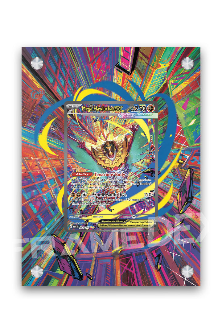 Mega Hawlucha Ex | Ascesa Eroica - Framedex