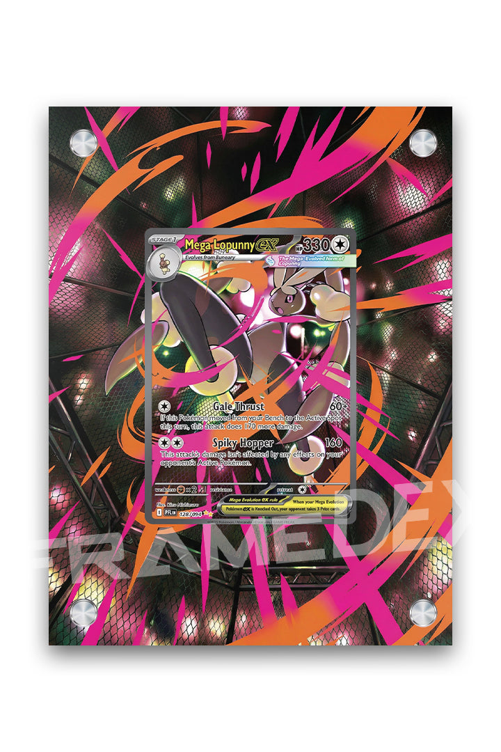 Mega Lopunny Ex | Fiamme Spettrali - Framedex