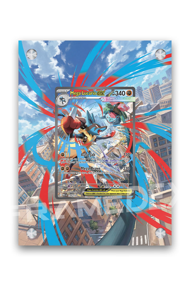 Mega Lucario Ex | Megaevoluzione - Framedex
