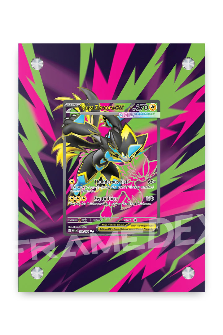 Mega Zeraora Ex | Buio Pesto - Framedex