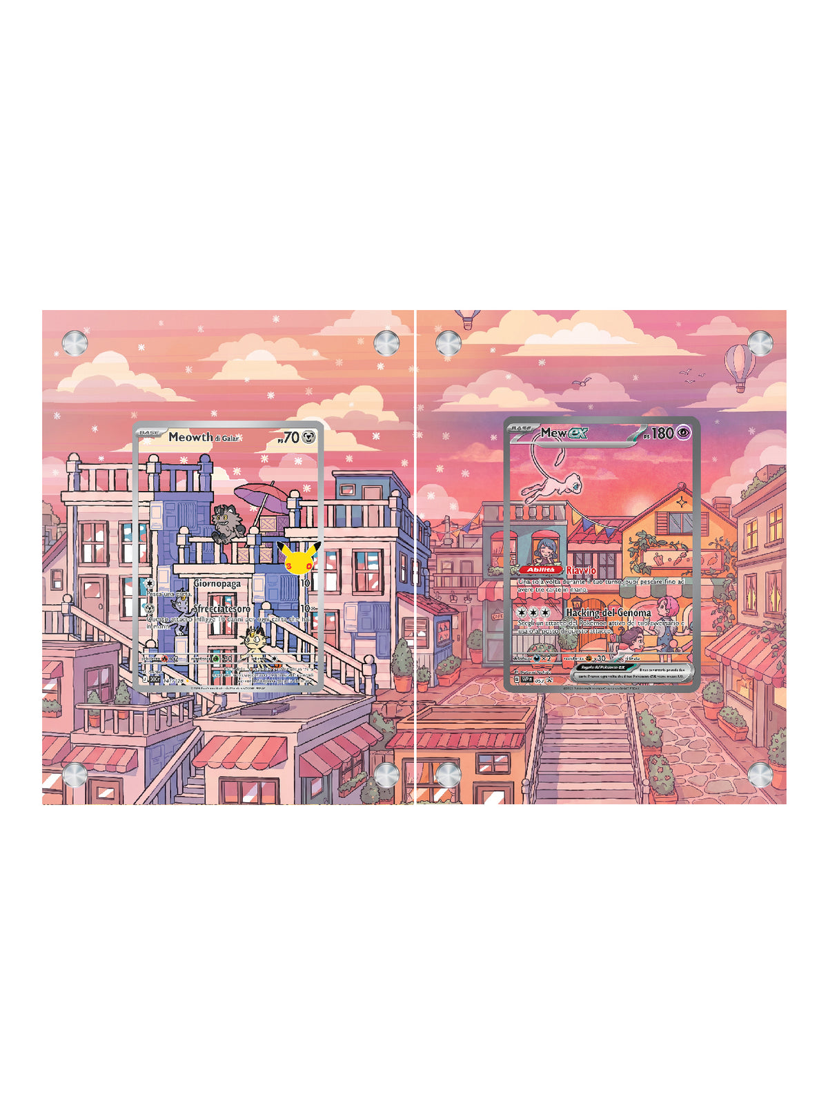Mew e Meowth di Galar Bundle | 30° Anniversario/151 - Framedex