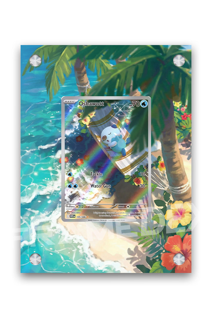 Oshawott | Fiamma Bianca - Framedex