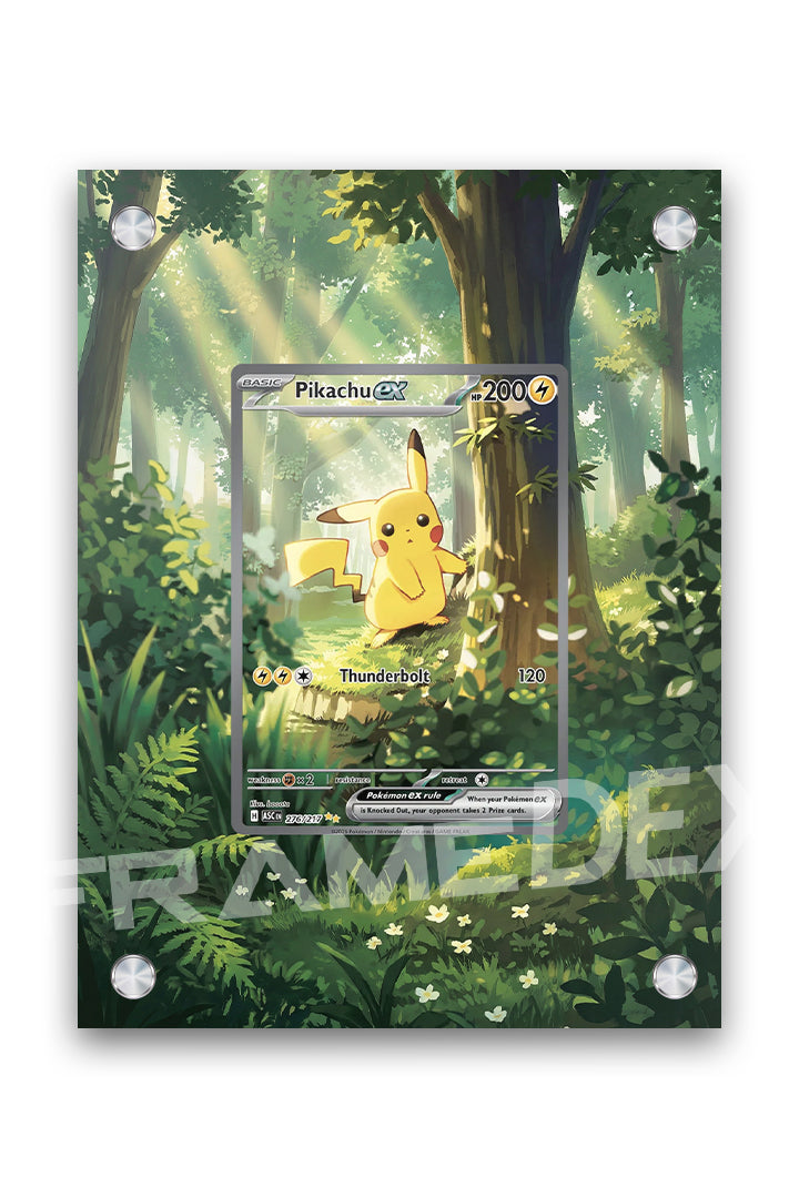 Pikachu Ex | Ascesa Eroica - Framedex
