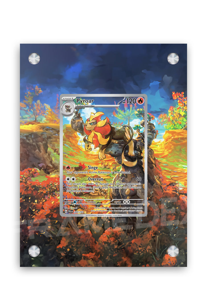 Pyroar | Evoluzioni a Paldea - Framedex