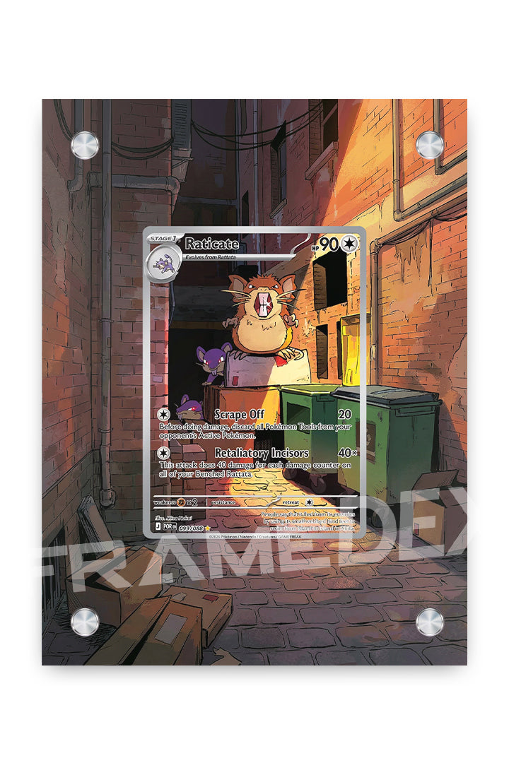 Raticate | Equilibrio Perfetto - Framedex