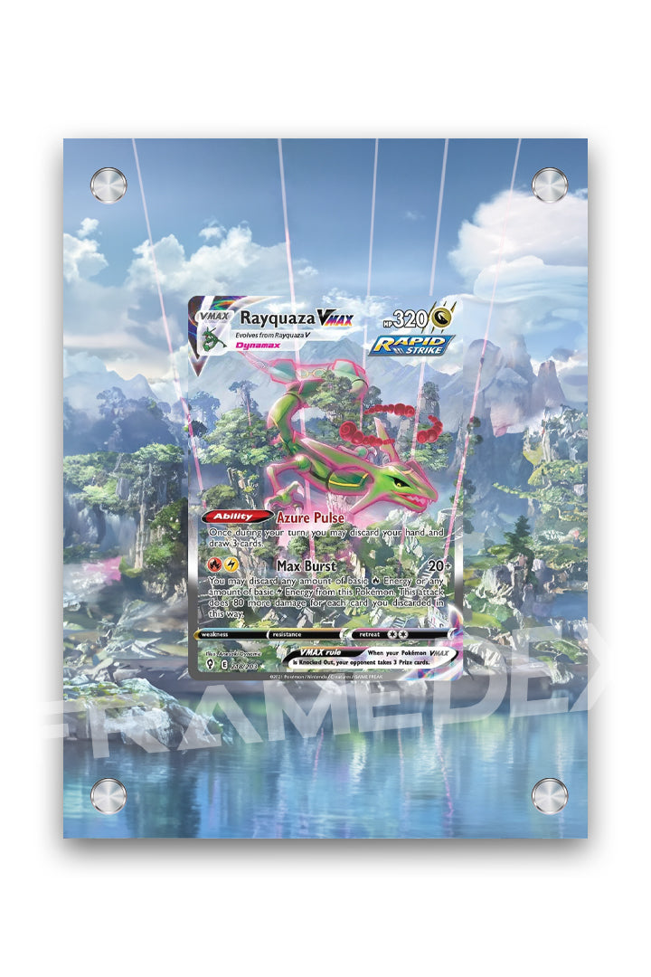 Rayquaza V Max | Evoluzioni Eteree - Framedex