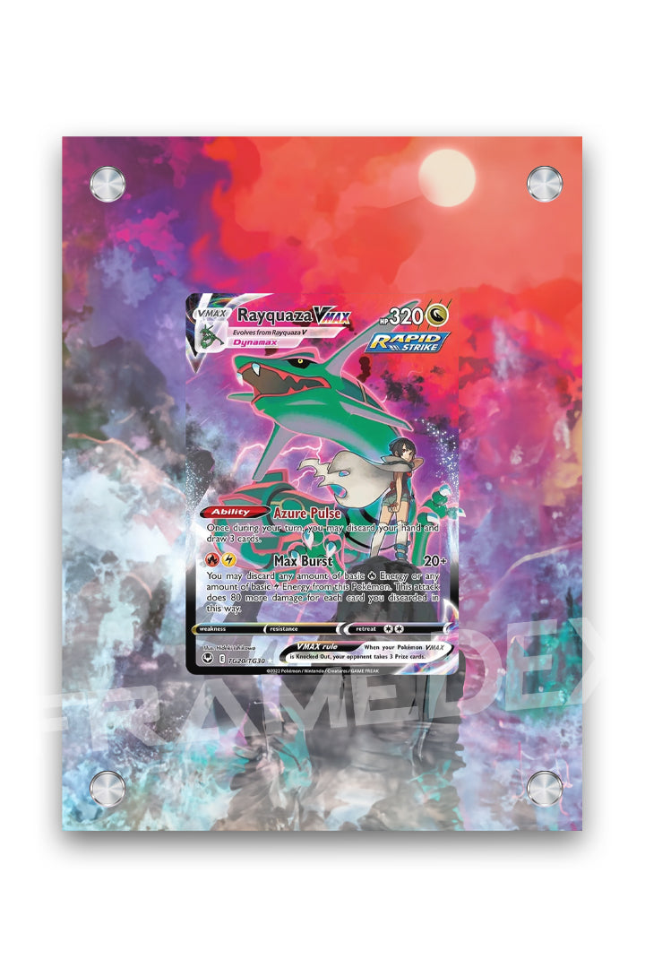 Rayquaza VMax| Tempesta Argentata - Framedex
