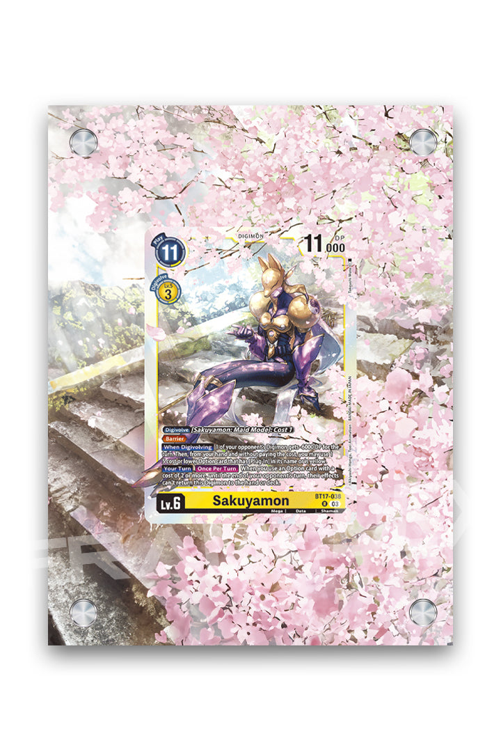 SAKUYAMON | BT17 Secret Wars | Digimon - Framedex