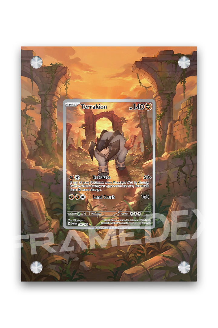 Terrakion | Fiamma Bianca - Framedex