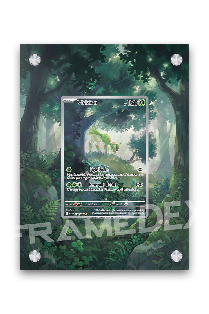 Virizion | Fiamma Bianca - Framedex