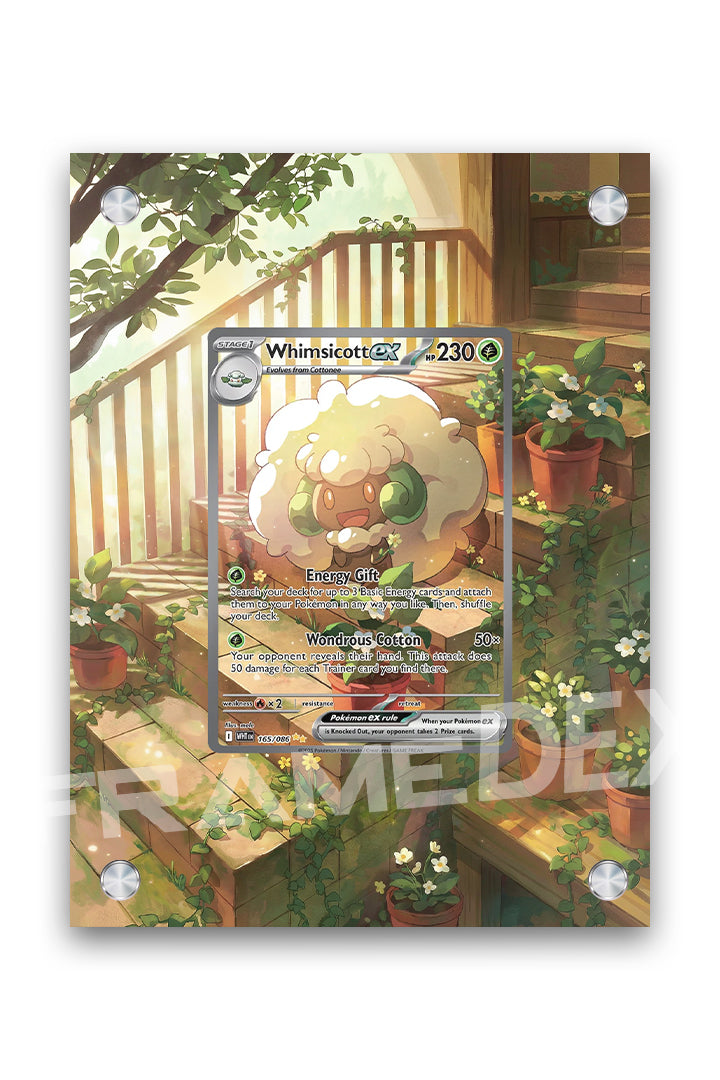 Whimsicott Ex | Fiamma Bianca - Framedex