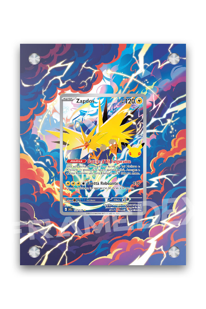 Zapdos | 30° Anniversario - Framedex