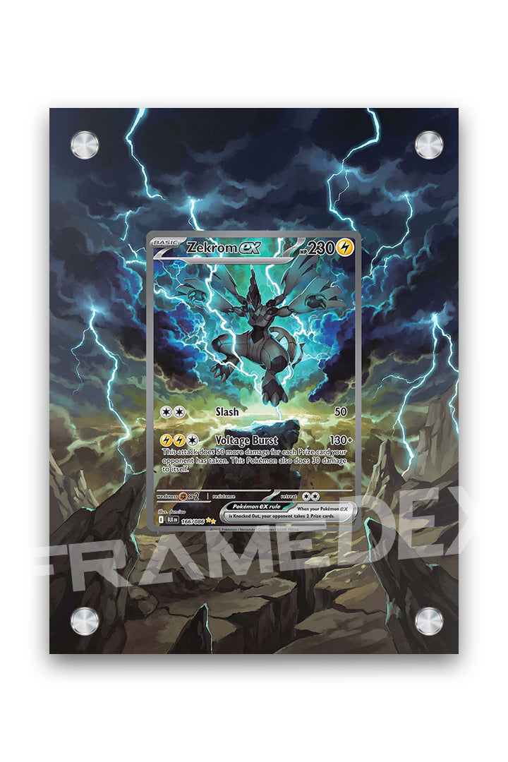 Zekrom Ex | Luce Nera - Framedex