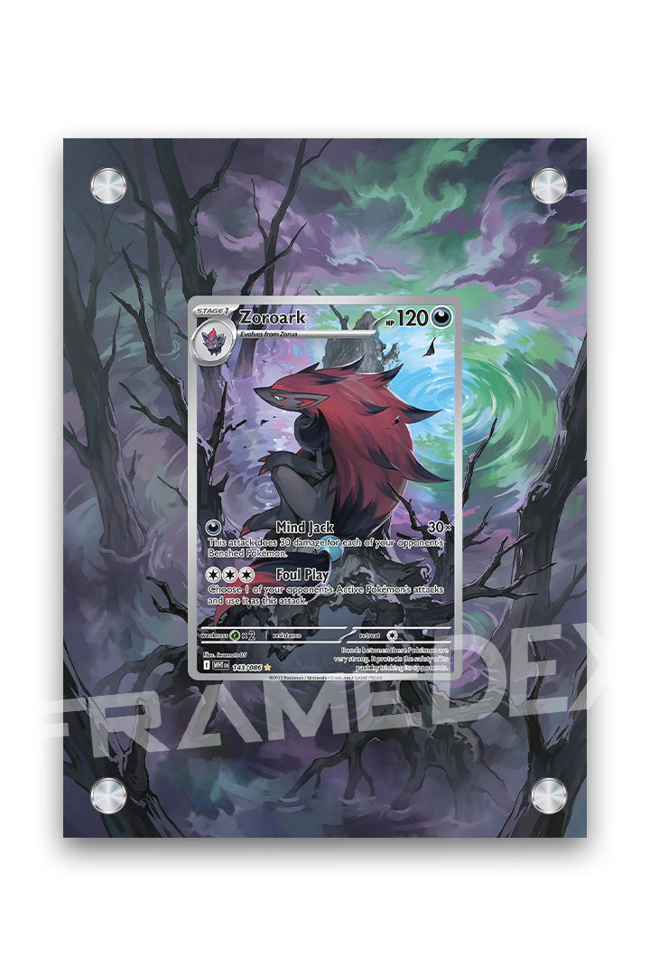 Zoroark | Fiamma Bianca - Framedex