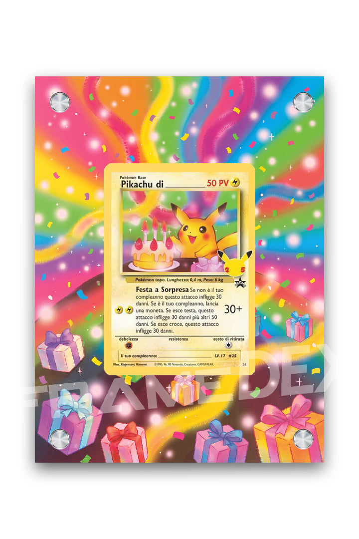 _____'s Pikachu [Festa a Sorpresa] | Set Base - Framedex